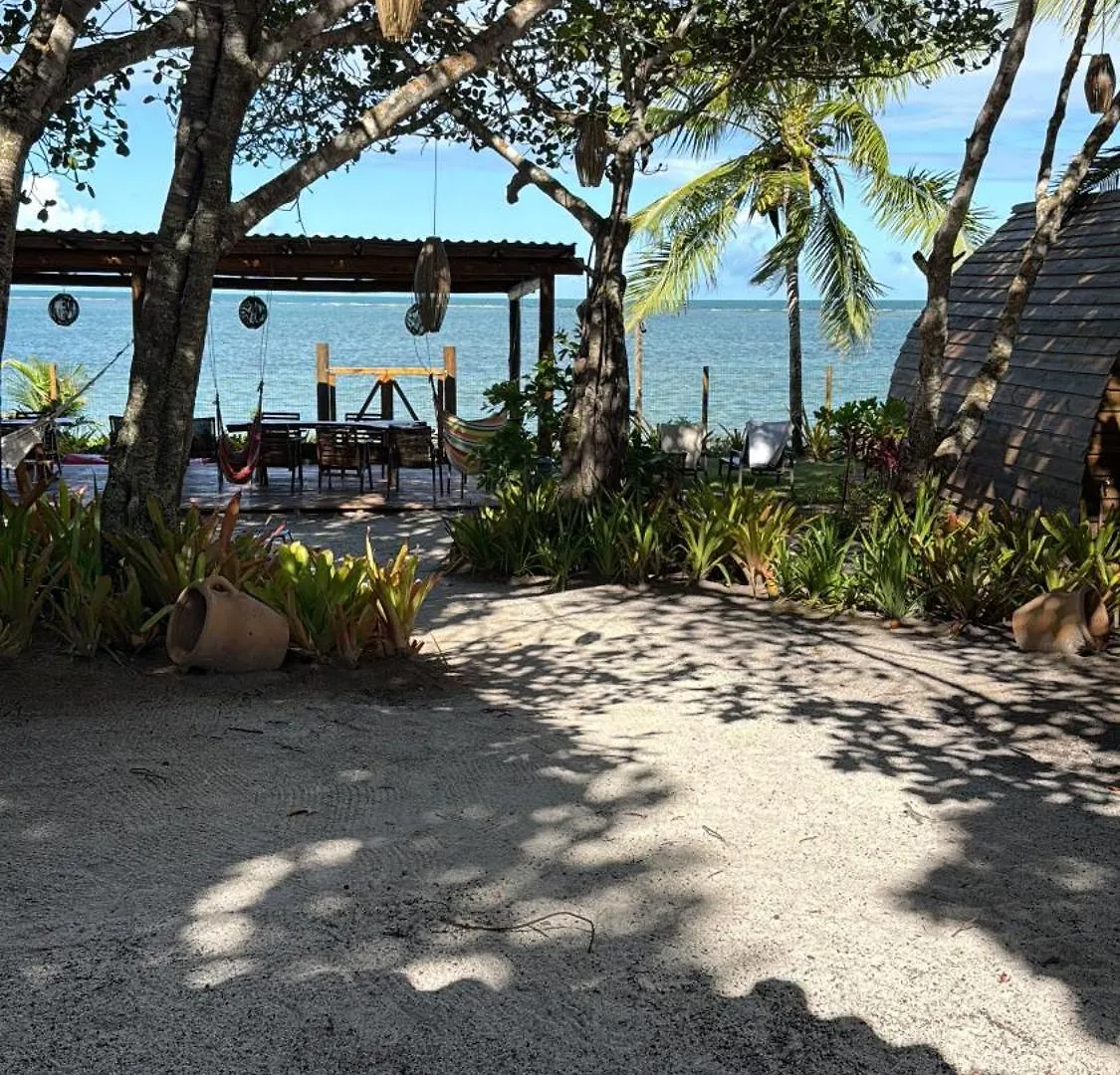 Pousada Ocas Pataxo Pe Na Areia Porto Seguro Campsite